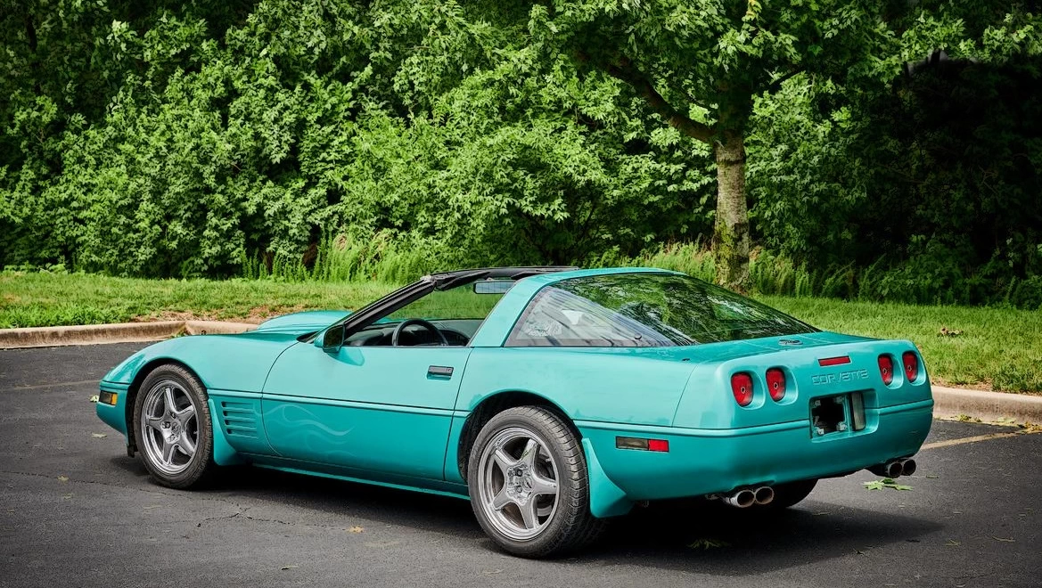 Corvette Generations/C4/C4 1991 Green.webp